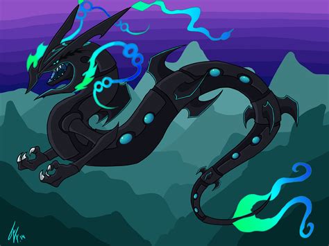 shiny mega rayquaza.